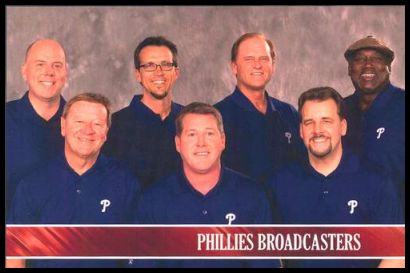 40 Phillies Broadcasters (Tom McCarthy Chris Wheeler Gary Matthews Gregg Murphy Scott Franzke Larry Andersen Jim Jackson)